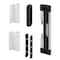Prime-Line Patio Door Deadbolt Lock, 8 in. Overall Height, Steel Bar, Surface (1 Kit) U 11037 - alternate 1